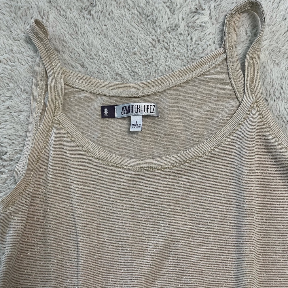 Jennifer Lopez shimmery camisole